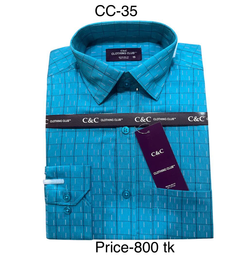 Men's Long Sleeve Shirt CC-35