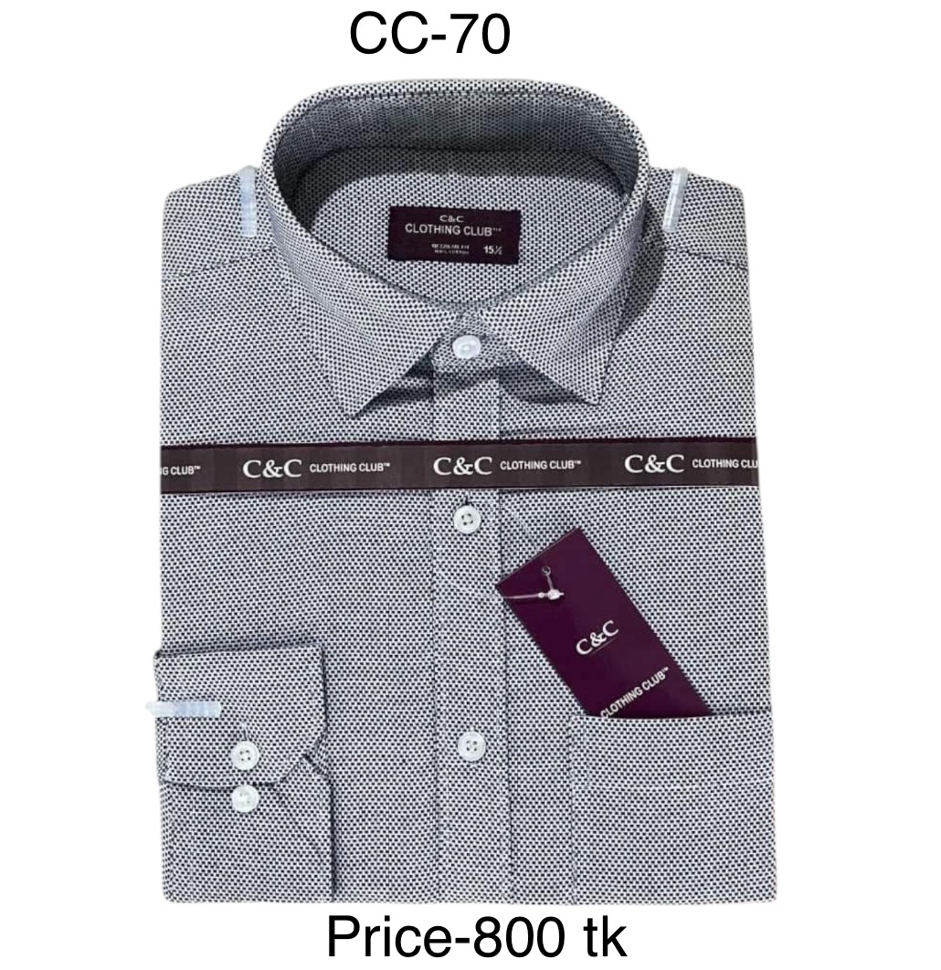 Men's Long Sleeve Shirt CC-70